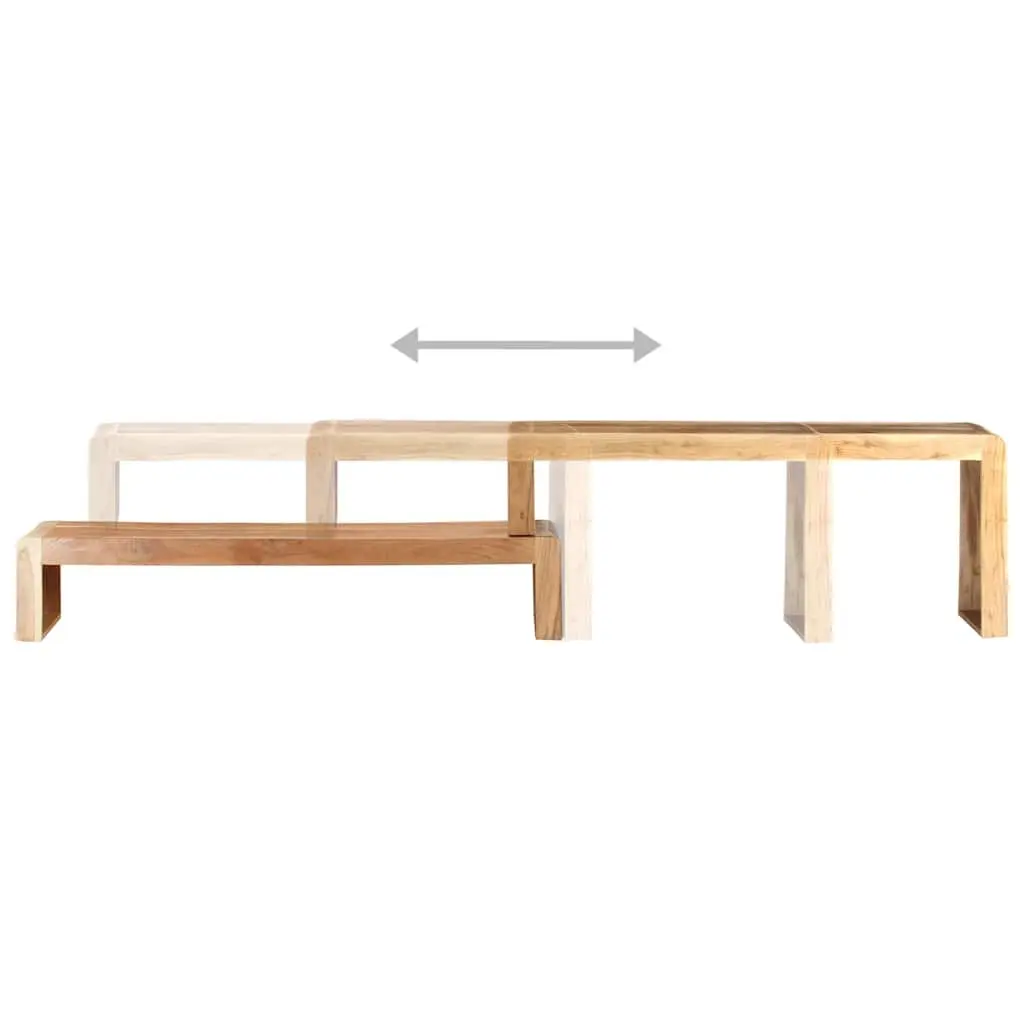 Industrial TV Cabinet with Solid Wood Build