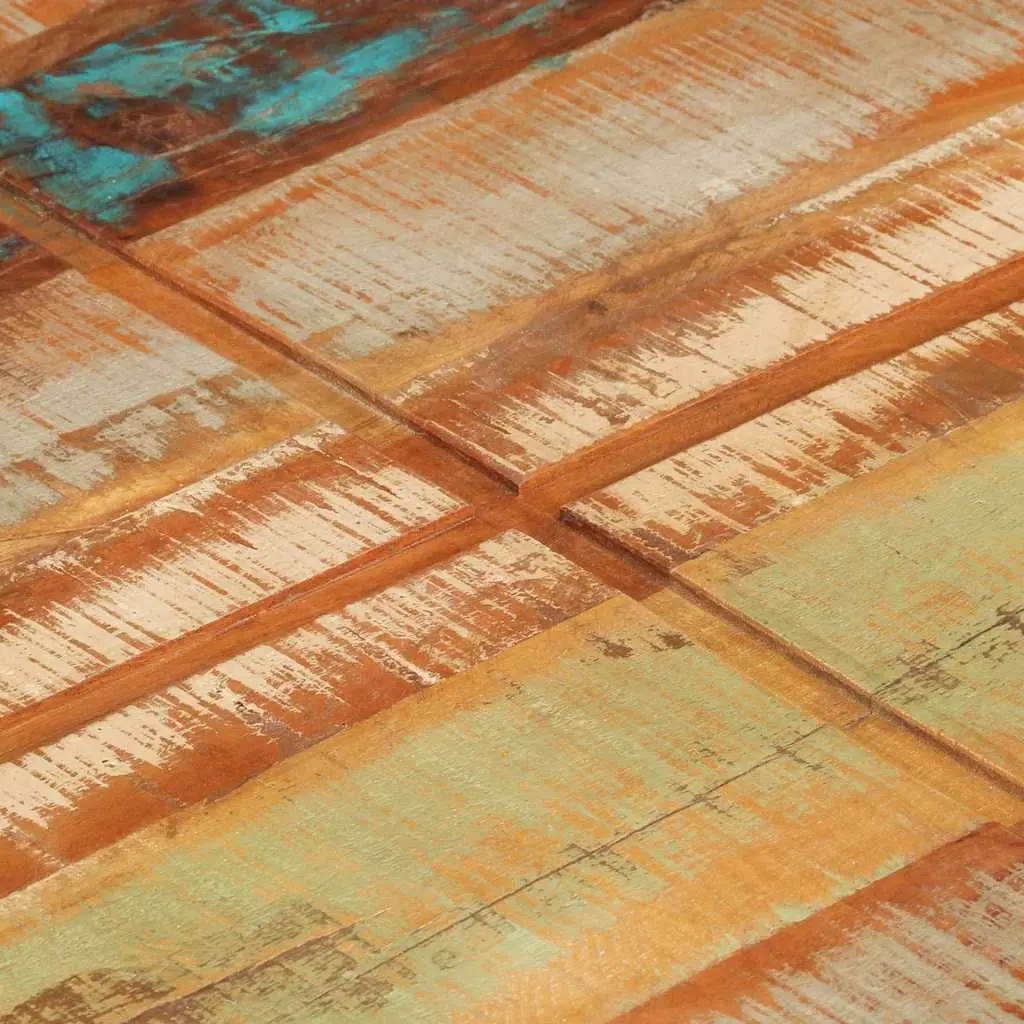 Coffee Table Solid Reclaimed Wood 80x80x28 cm Brown