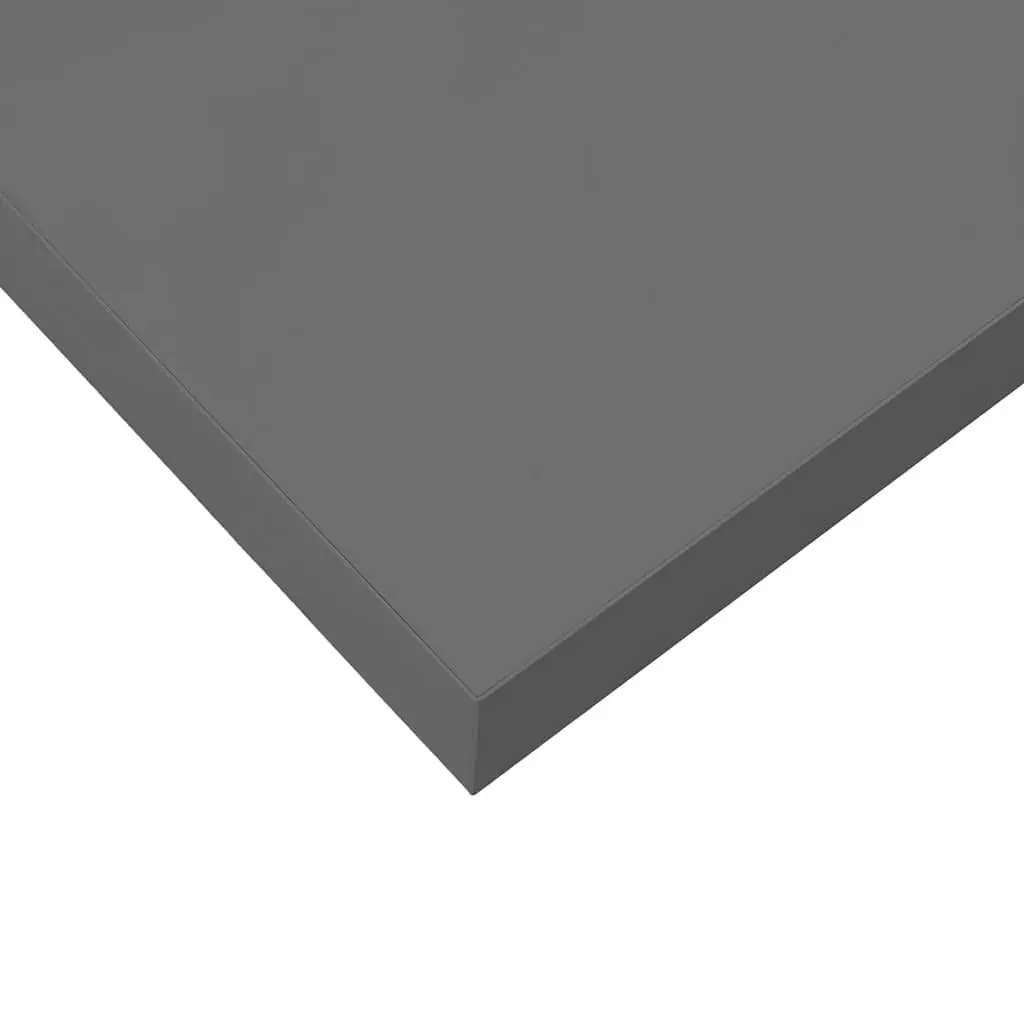 Grey Honeycomb Wall Shelf with Metal Frame for Display