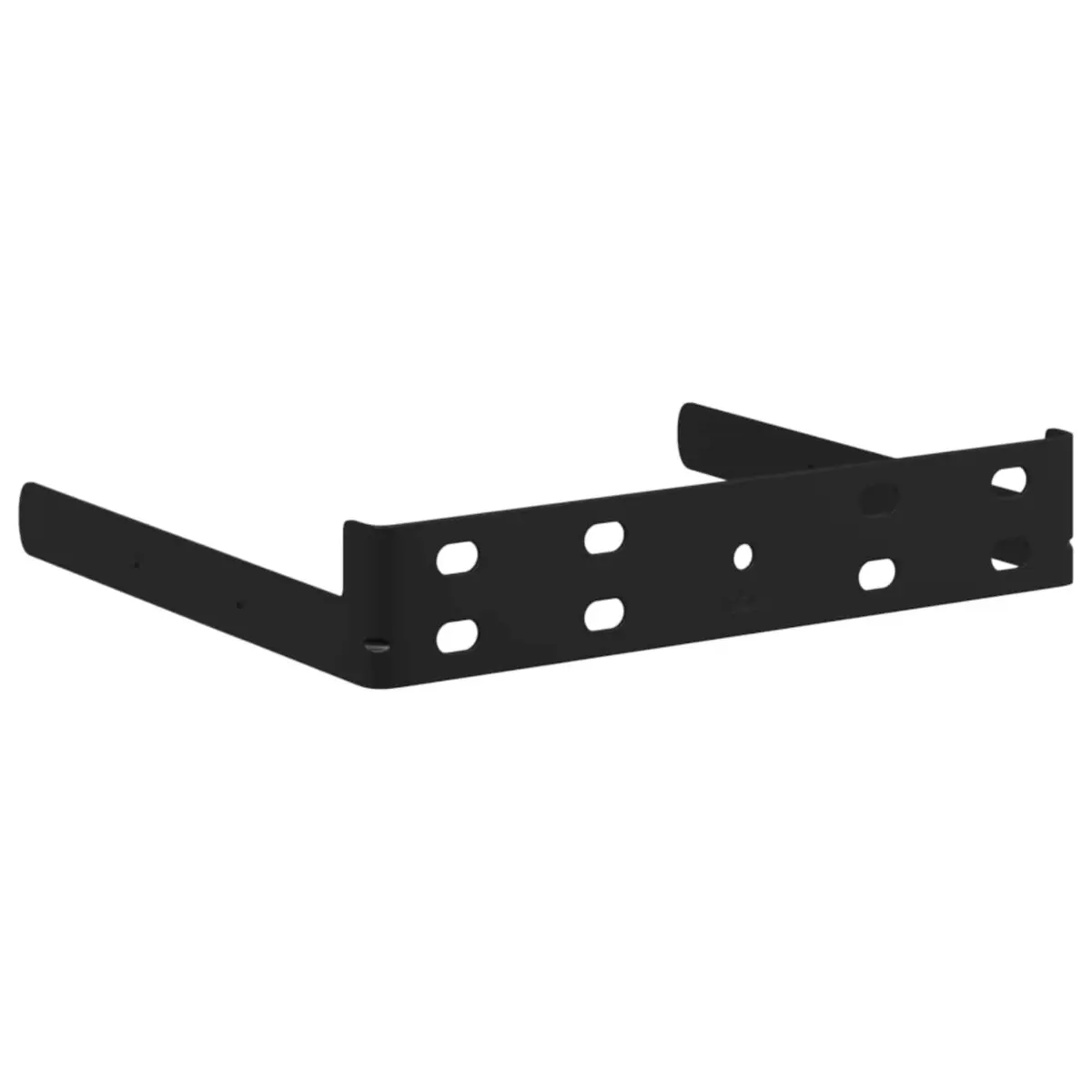 White Wall Shelf with Invisible Mounting System