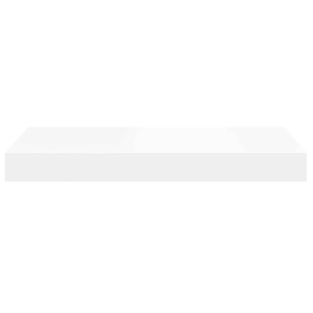White Floating Wall Shelf for Home Décor 40x23.5cm