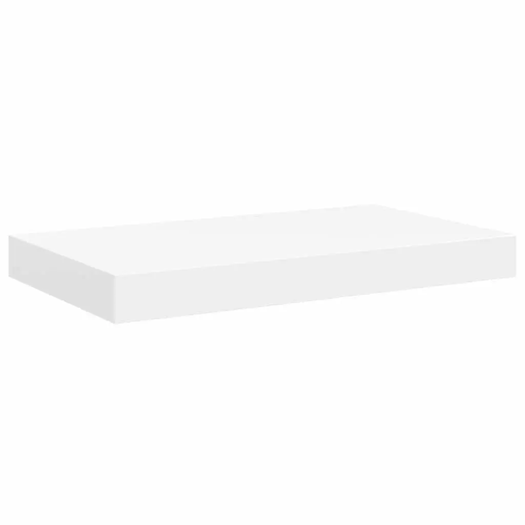 White Floating Wall Shelf for Home Décor 40x23.5cm