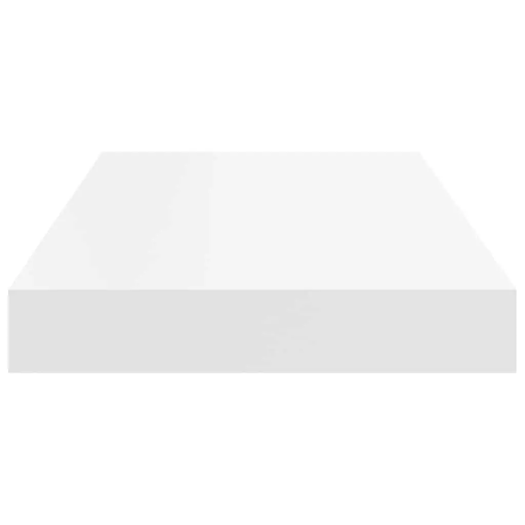 White Floating Wall Shelves Set for Display