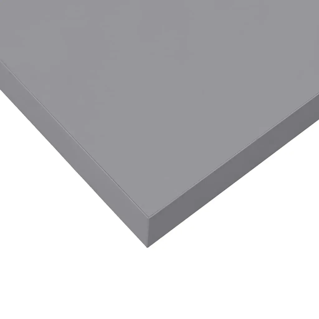 Floating Wall Shelf Grey Display Ledge Storage Rack Home Decor Organiser