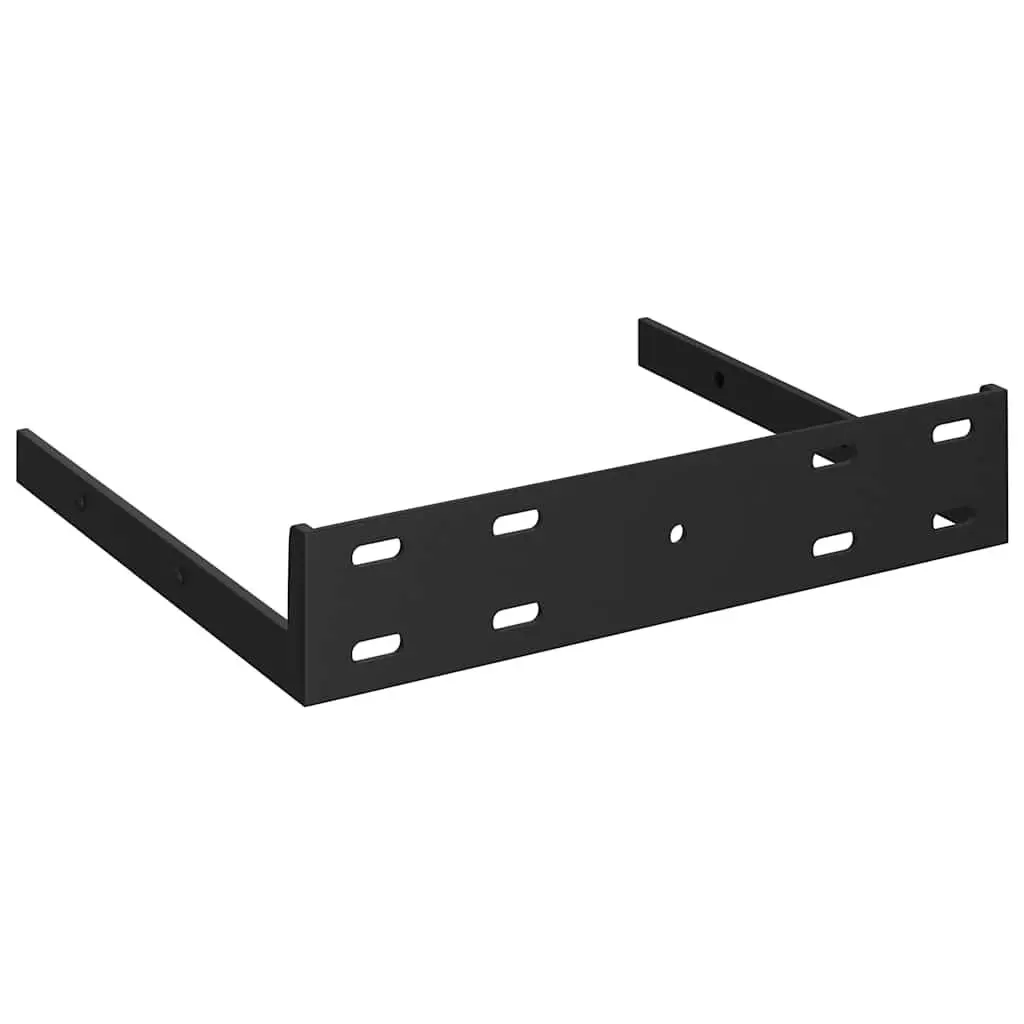 Floating Corner Shelves MDF 25 x 25 x 3.8 cm White 4 Pieces