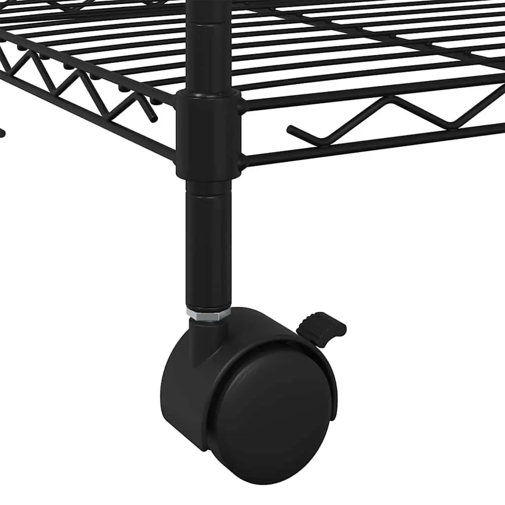 5-Tier Storage Shelf with Wheels for Organised Space