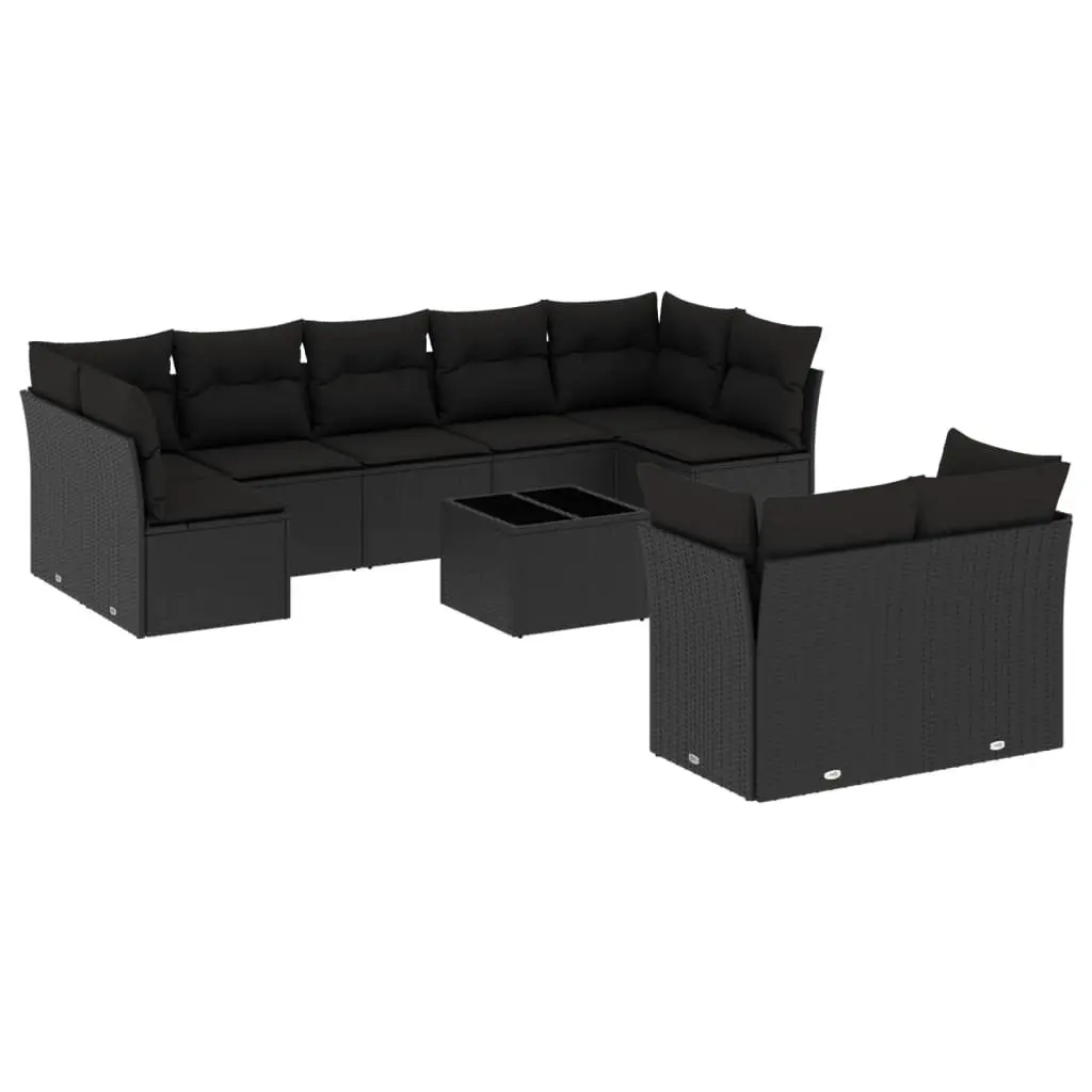 10 Piece Outdoor Garden Sofa Set with Storage