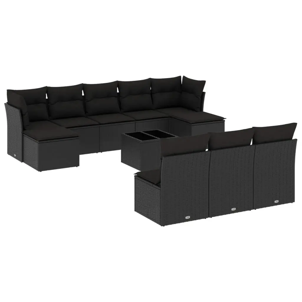 11 Piece Garden Sofa Set for Outdoor Relaxation