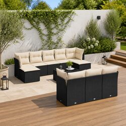 Durable 11-Piece Garden Sofa Set for Outdoor Relaxation