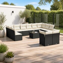 Premium 13 Piece Garden Sofa Set for Outdoor Comfort