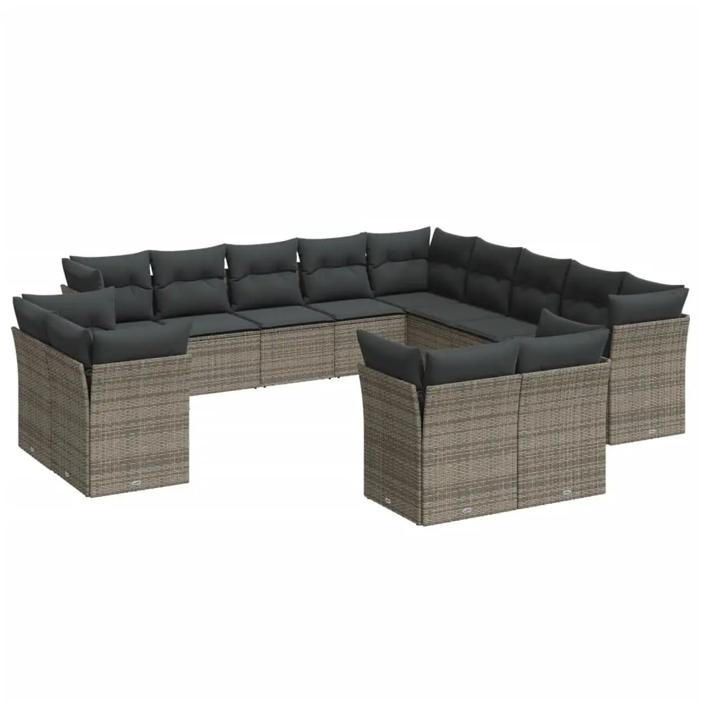 13 Piece Garden Sofa Set for Outdoor Spaces