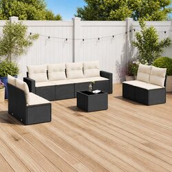 Durable 9 Piece Modular Outdoor Sectional Sofa Set