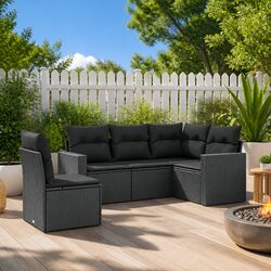 Premium 5-Piece Outdoor Garden Sectional Sofa Set