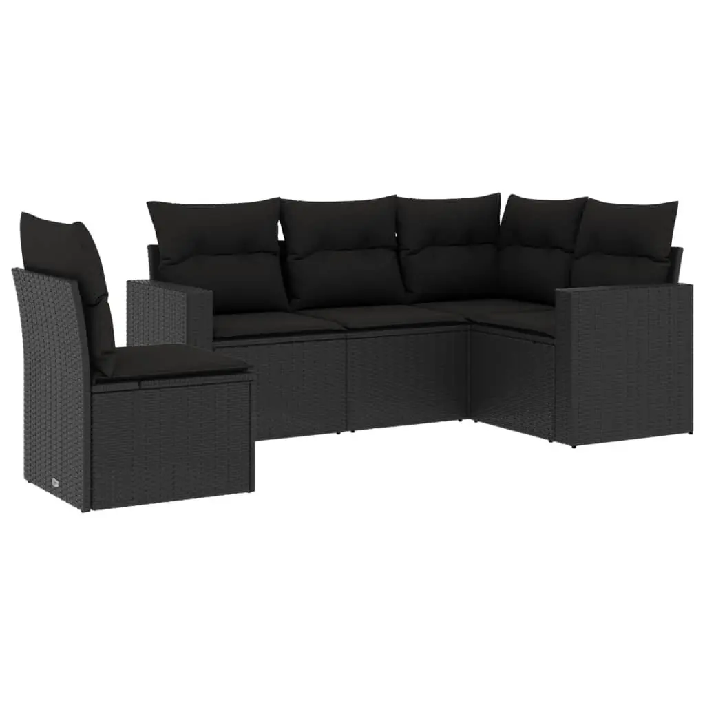 5-Piece Outdoor Garden Sectional Sofa Set