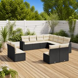 Premium 11-Piece Modular Outdoor Sectional Sofa Set