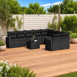 High-Quality 10 Piece Outdoor Sectional Sofa Set