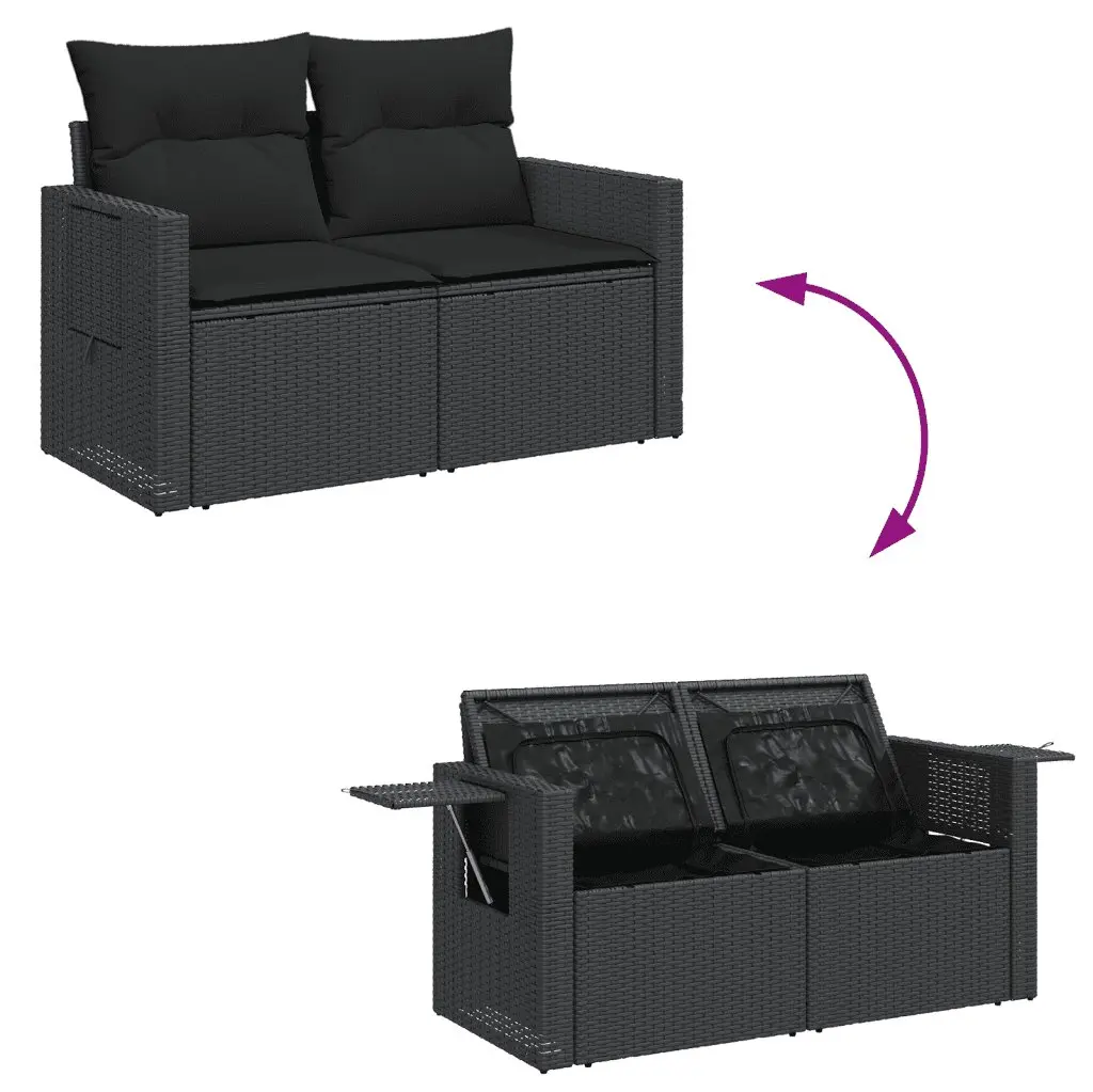3 Piece Garden Sofa Set for Outdoor Spaces