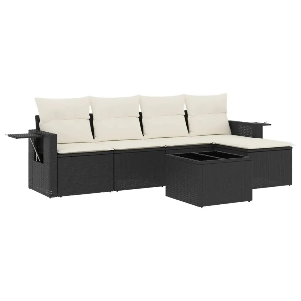 Modular Garden Sofa Set 6 Piece Outdoor Furniture