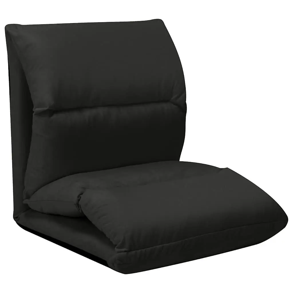 Adjustable Microfibre Folding Floor Chair for Comfort