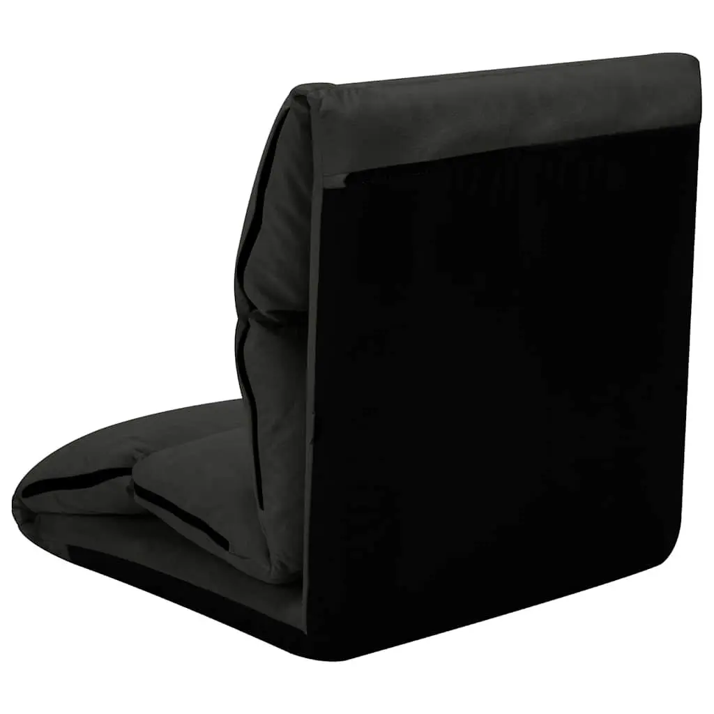 Adjustable Microfibre Folding Floor Chair for Comfort
