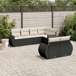 Durable 7-Piece Garden Sofa Set for Outdoor Use