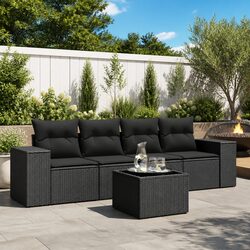 5 Piece Outdoor Garden Sofa Set with Durable Design