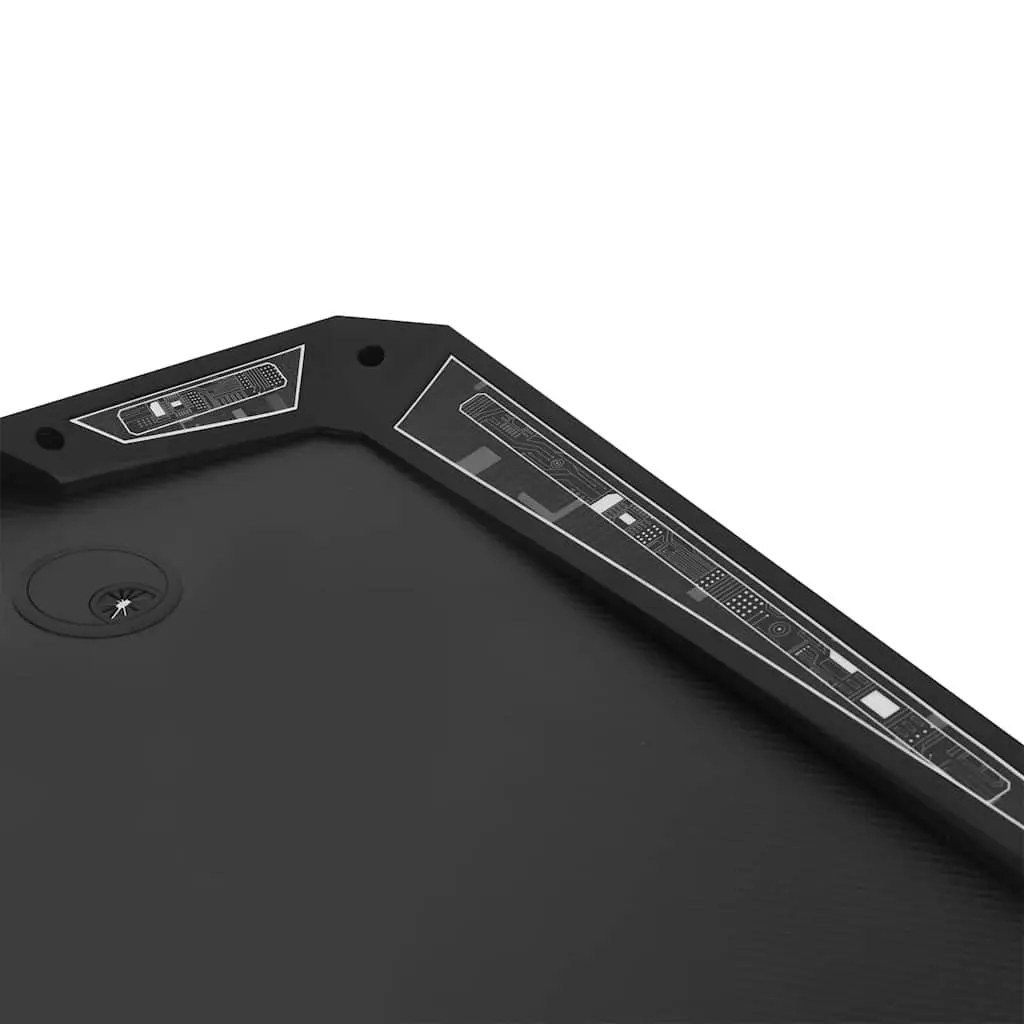Y Shape Gaming Desk with LED RGB Lighting