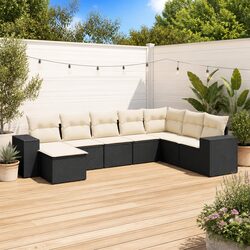 Premium 8-Piece Garden Sofa Set for Outdoor Relaxation