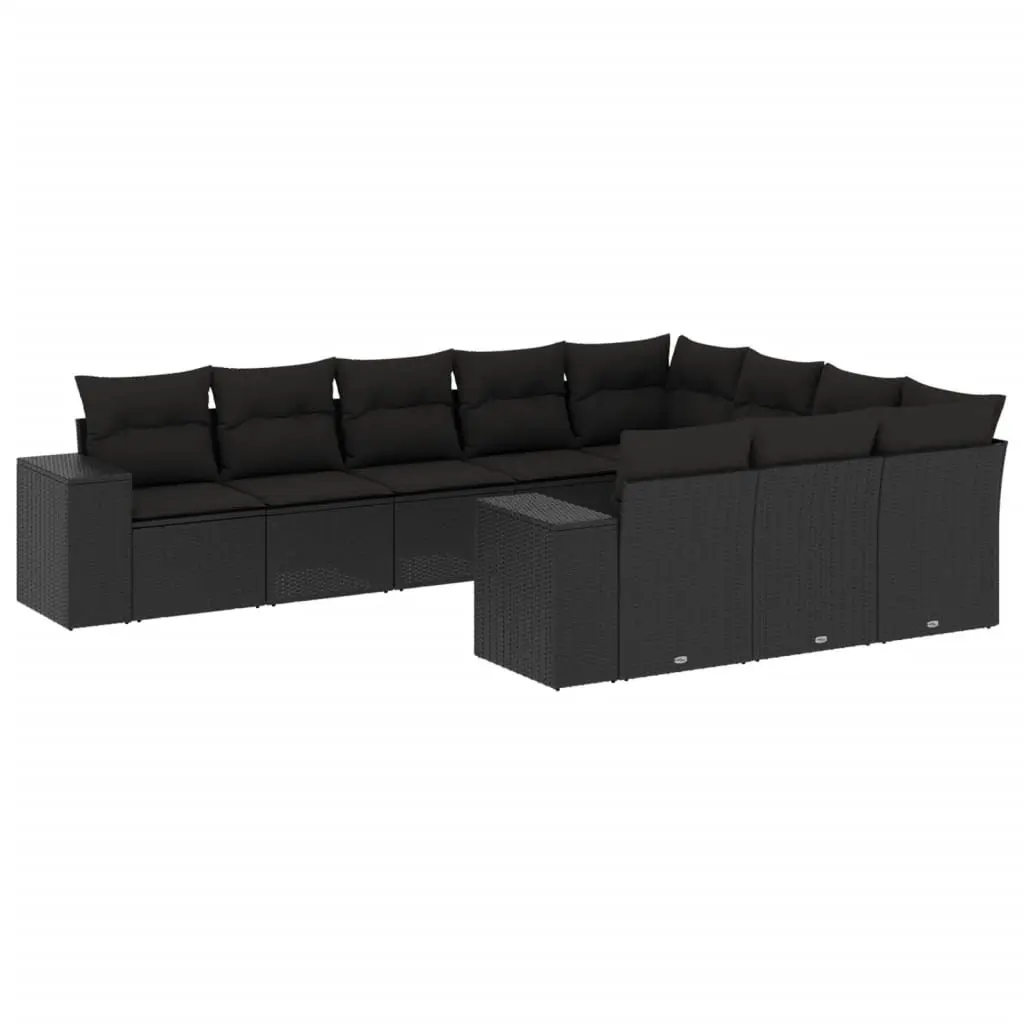 10 Piece Garden Sofa Set for Outdoors