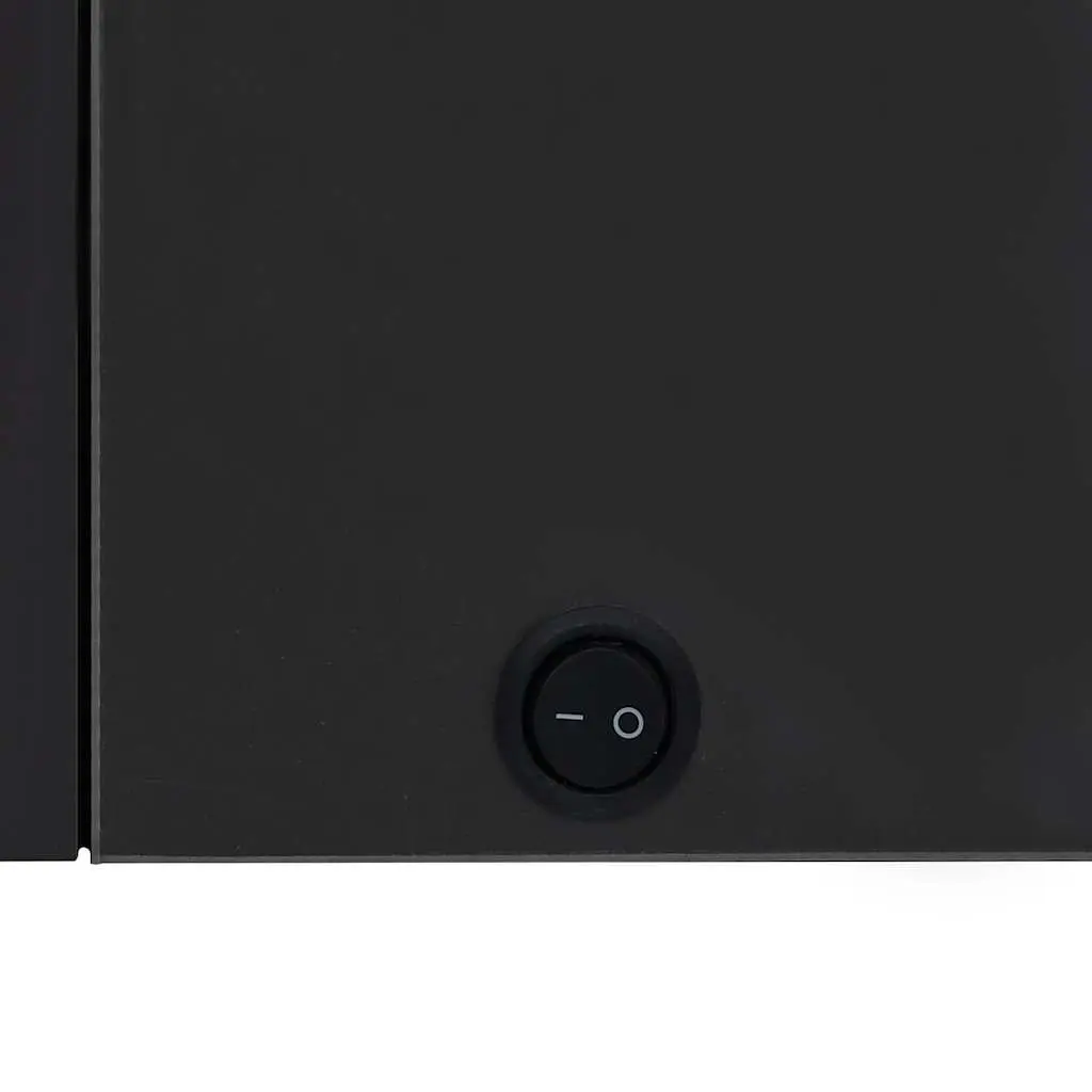 Anthracite Bathroom Vanity Mirror Cabinet with LED