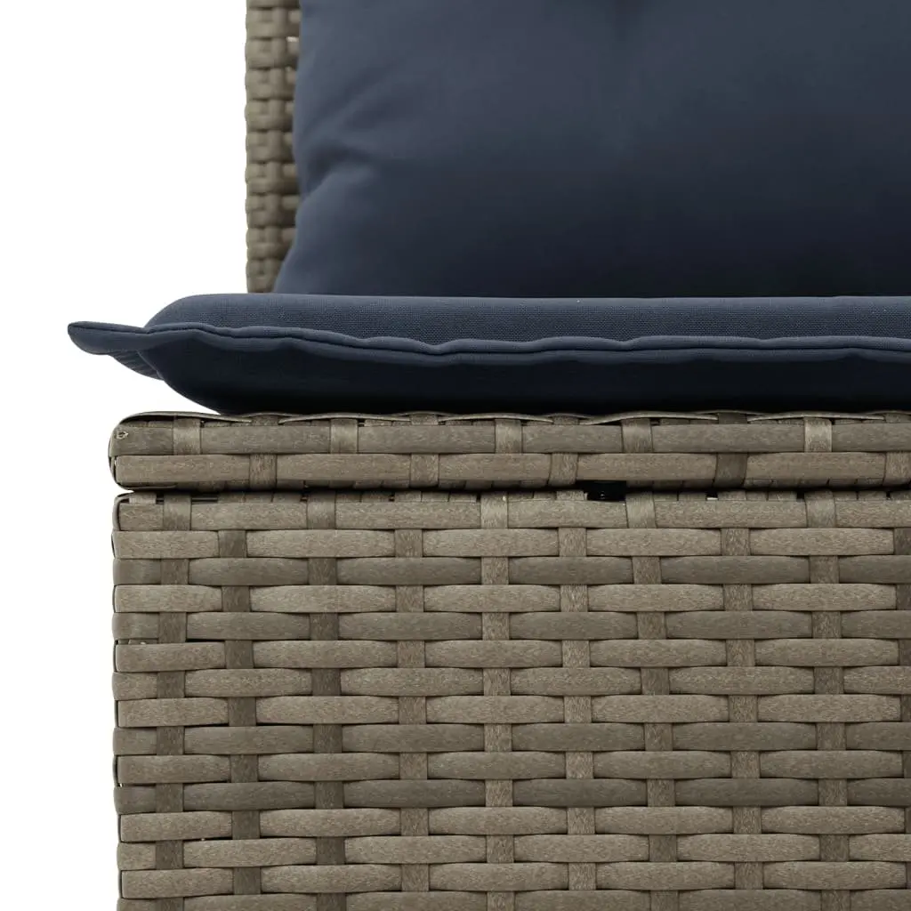 13-Piece Grey Outdoor Garden Sofa Set