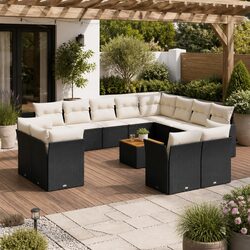 High-Quality 13 Piece Garden Sofa Set for Outdoor Use