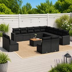 High-Quality 14-Piece Modular Outdoor Garden Sofa Set
