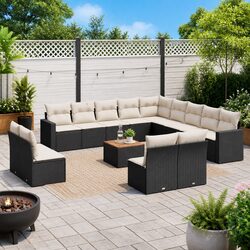 Premium 14-Piece Garden Sofa Set for Outdoor Spaces