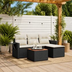 Durable 5 Piece Garden Sofa Set for Outdoor Relaxation