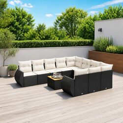 11 Piece Garden Sofa Set for Outdoor Relaxation