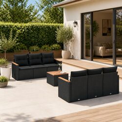 7-Piece Garden Sofa Set for Outdoor Relaxation