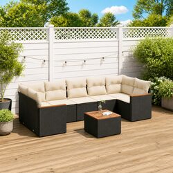 Durable 8-Piece Garden Sofa Set for Outdoor Comfort