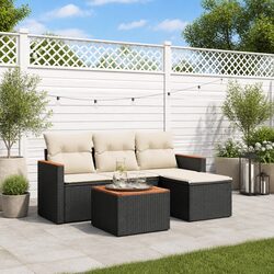 5 Piece Modular Garden Sofa Set for Outdoor Comfort