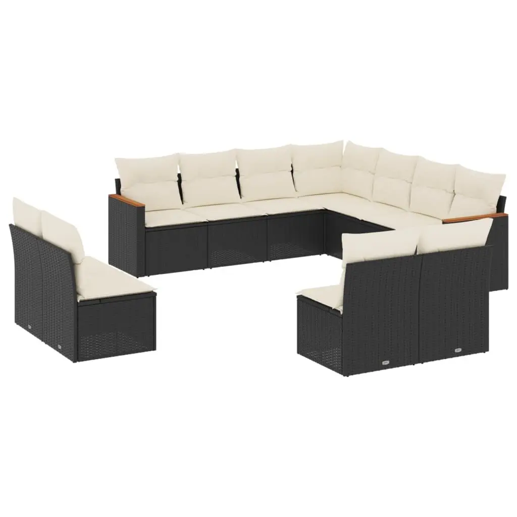 11-Piece Garden Sofa Set for Outdoor Comfort