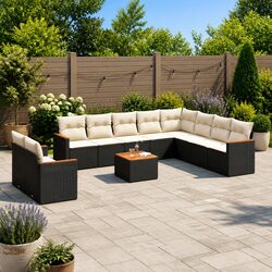 Premium 11-Piece Garden Sofa Set for Outdoor Comfort