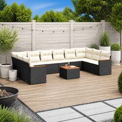 Premium 11-Piece Garden Sofa Set for Outdoor Relaxation