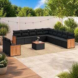 Garden Sofa Set 12 Piece Outdoor Modular Patio Furniture