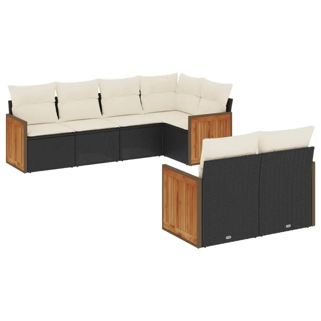 7-Piece Modular Garden Sofa Set for Outdoor Relaxation