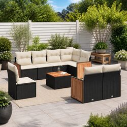 Durable 9-Piece Garden Sofa Set for Outdoor Relaxation