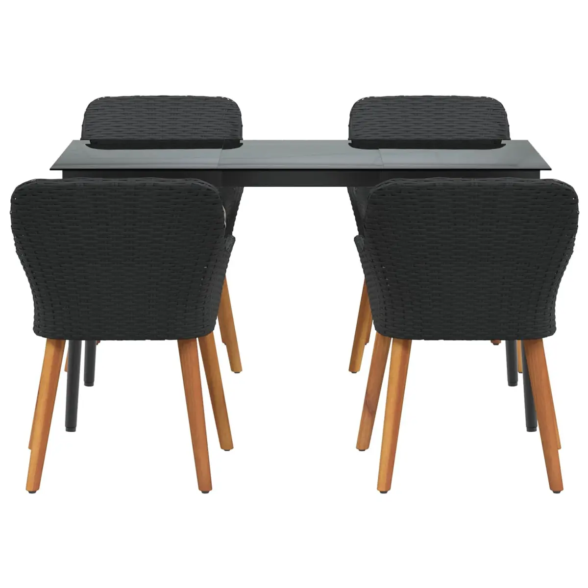 5-Piece Outdoor Dining Set with Durable Construction
