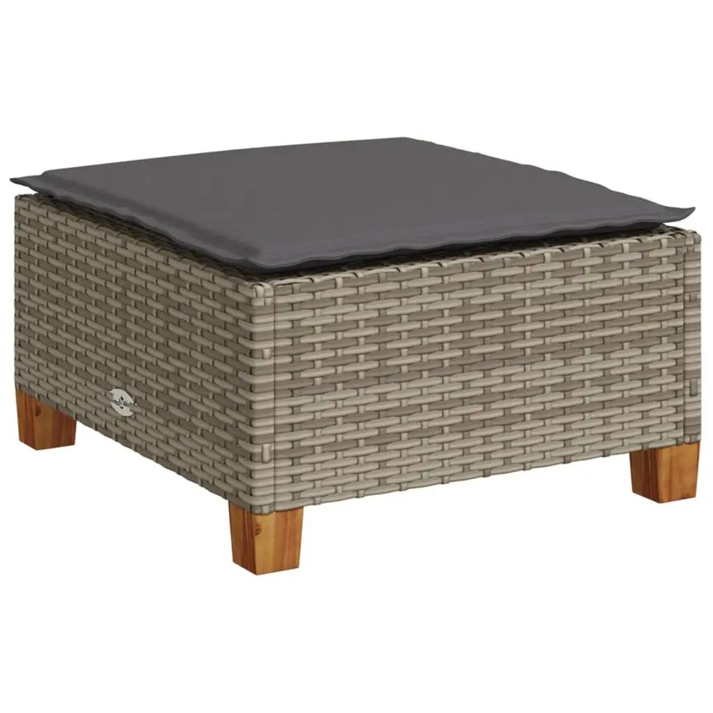 8 Piece Grey Outdoor Garden Sofa Set