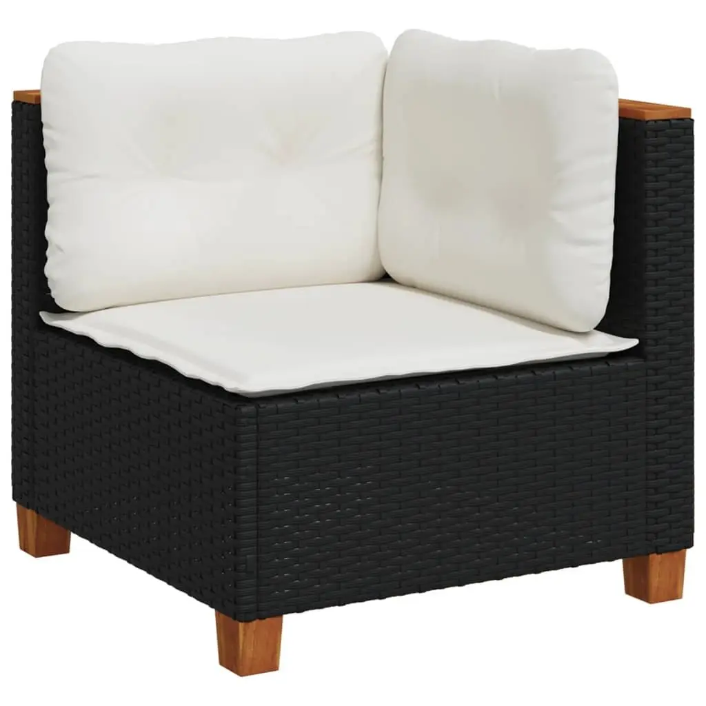 10 Piece Garden Sofa Set with Durable Poly Rattan