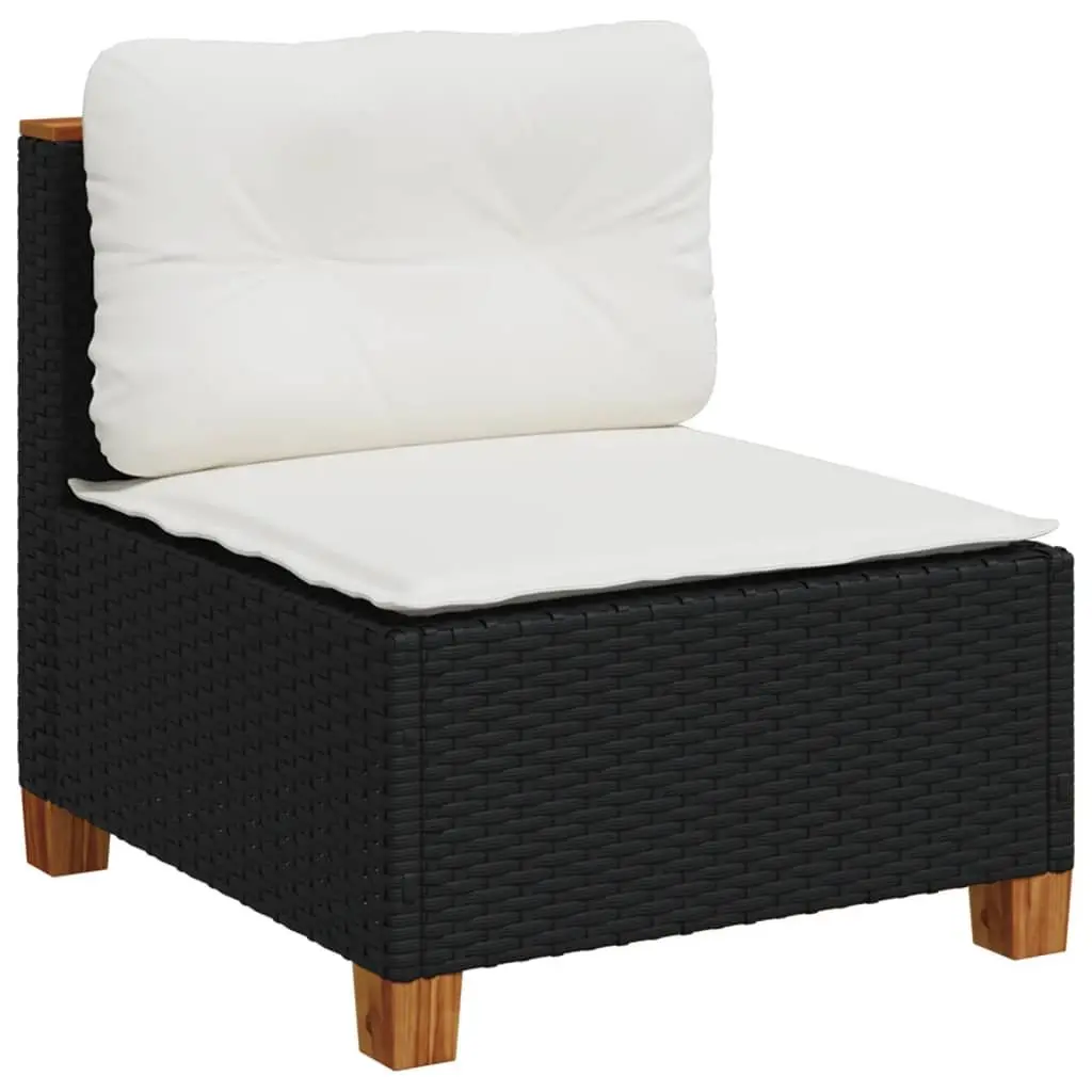 10 Piece Garden Sofa Set with Durable Poly Rattan