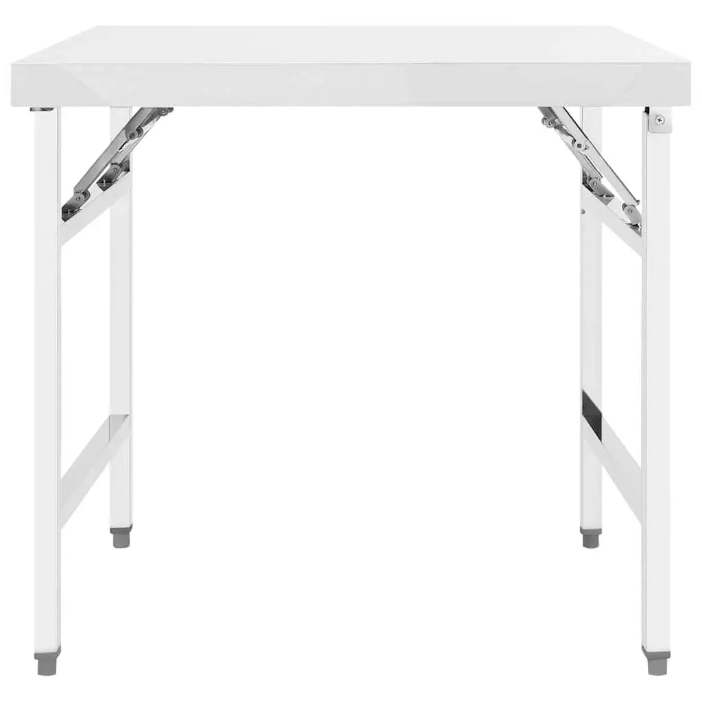 Stainless Steel Folding Work Table for Food Prep